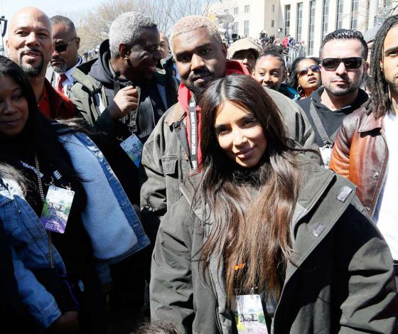 Ким, Канье, Майли и другие звезды на митинге March For Our Lives