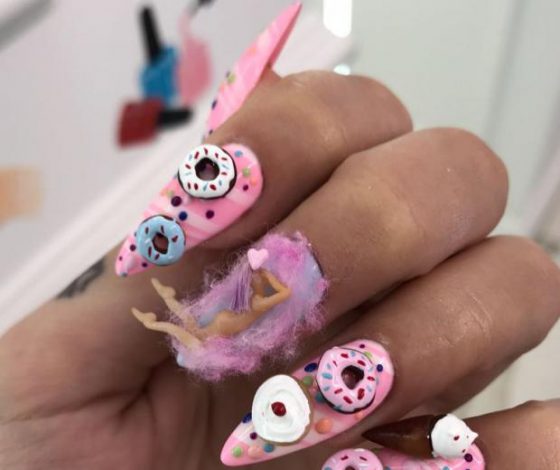 Трешачок от Марины: самый уродливый маникюр