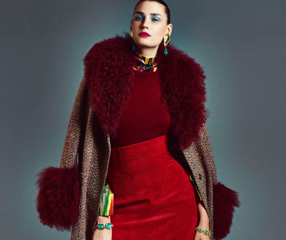 Восточные мотивы, пайетки и леопардовый принт в новой коллекции A LA RUSSE