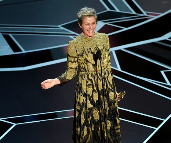 Скандал! У Фрэнсис МакДорманд украли «Оскар»