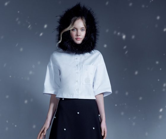 Вечерние наряды, пальто и уютные свитшоты в осенней коллекции Yanina Demi Couture