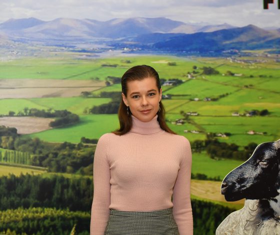 Катерина Шпица, Аглая Тарасова и Егор Корешков на 11-м фестивале ирландского кино