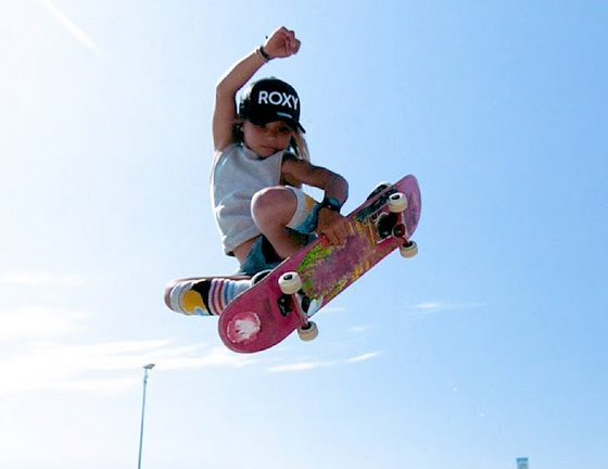 Подпишись: эта 9-летняя скейтбордистка – звезда Instagram!