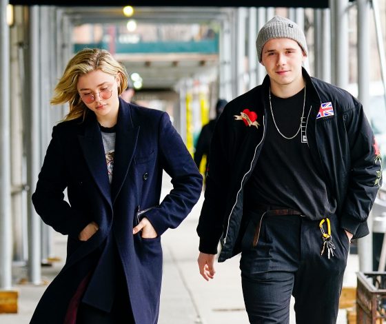 Милота: Бруклин Бекхэм и Хлоя Морец на свидании в Нью-Йорке