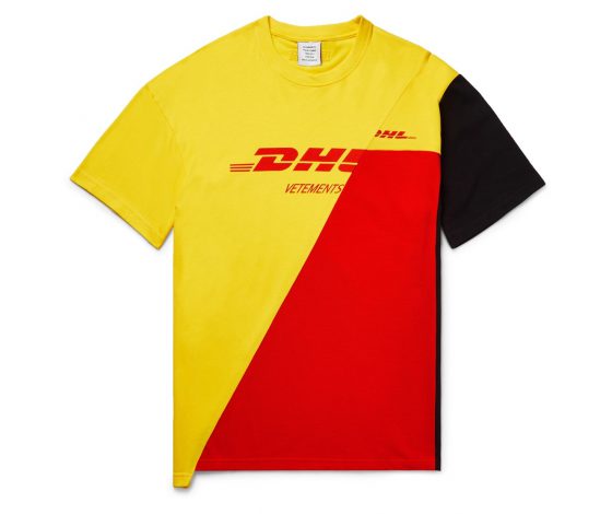 Сколько фанатам Vetements придётся потратить на новую футболку DHL?