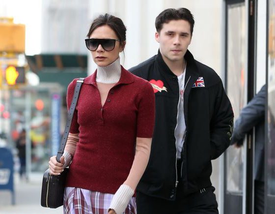 Как Виктория Бекхэм пошутила над сыном Бруклином в Instagram?