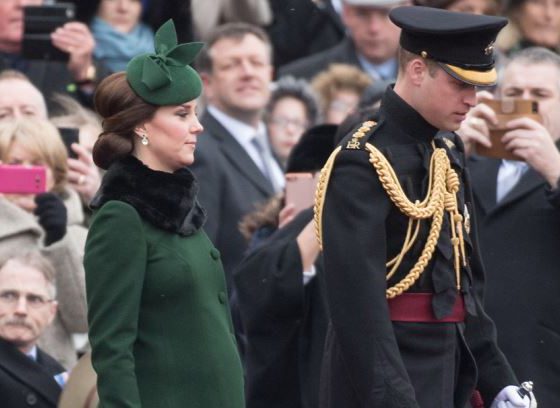В День святого Патрика: праздничный выход Кейт Миддлтон и принца Уильяма