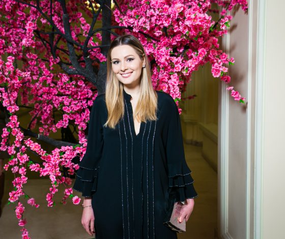 Мария Кожевникова, Юлия Барановская и Зара на показе TWINSET Milano