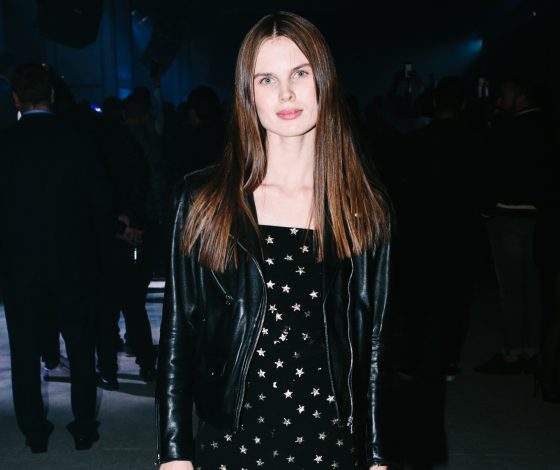 Александра Ревенко, Константин Крюков и Карина Истомина на вечеринке Genesis G70