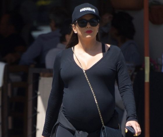 Новый выход: очень беременная Ева Лонгория