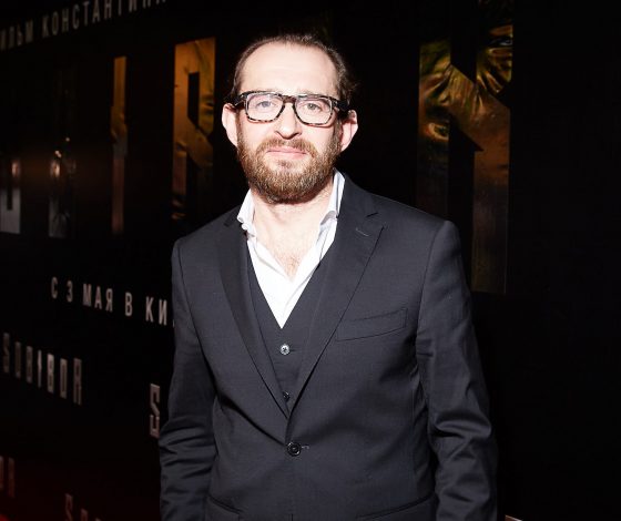 Константин Хабенский, Мария Кожевникова и Ксения Раппопорт на премьере фильма «Собибор»