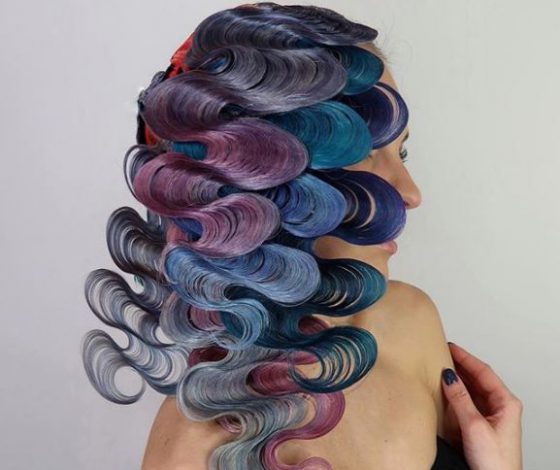 В стиле русалки: идеальная морская укладка