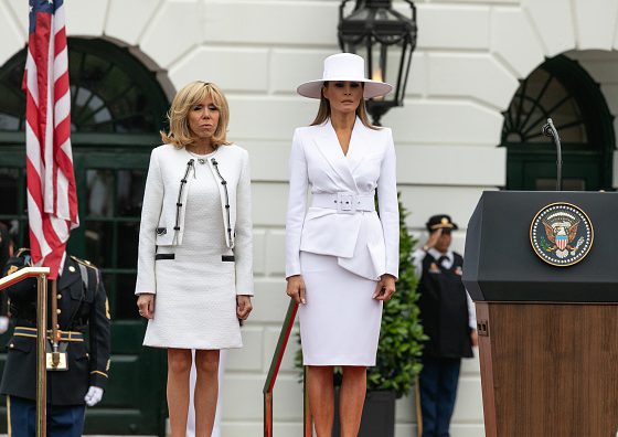 Брижит Макрон дала интервью о Мелании Трамп. Получилось скандально!