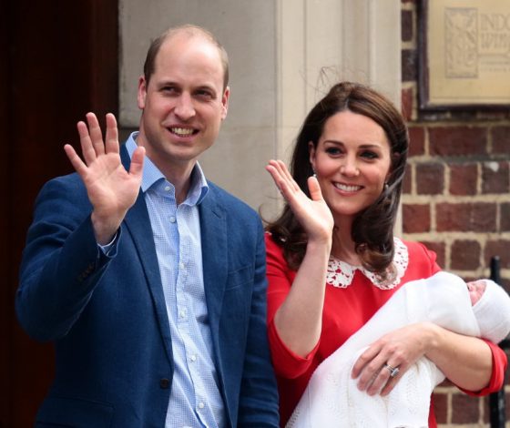 Стало известно имя третьего ребенка Кейт Миддлтон и принца Уильяма