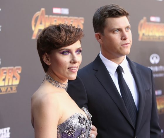 Все серьезно: Скарлетт Йоханссон вышла в свет с новым возлюбленным