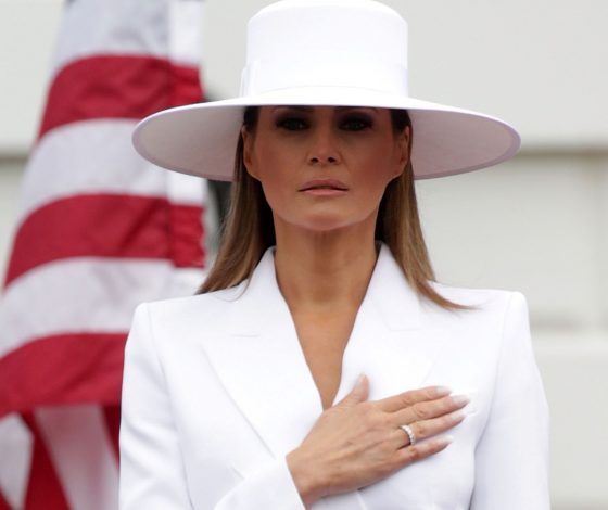 Где купить белую шляпу, как у Мелании Трамп?