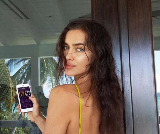 Hot! Ирина Шейк в лимонном купальнике в Каннах