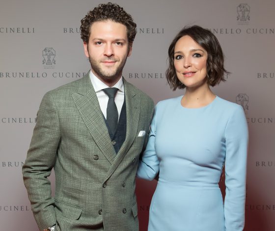 Константин и Алина Крюковы, Игорь Верник и Митя Фомин на юбилее Brunello Cucinelli и «Кашемир и Шелк»