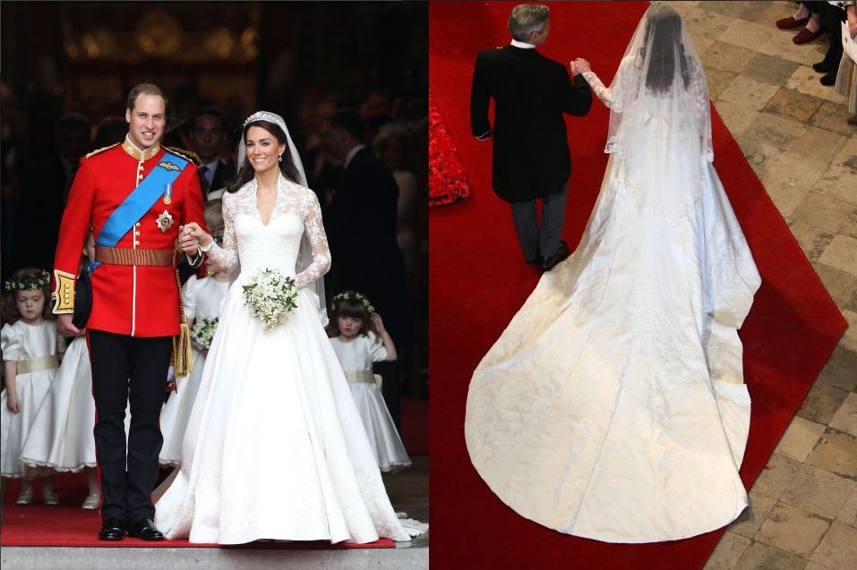 Свадебное платье Кейт Миддлтон покажут в Букингемском дворце