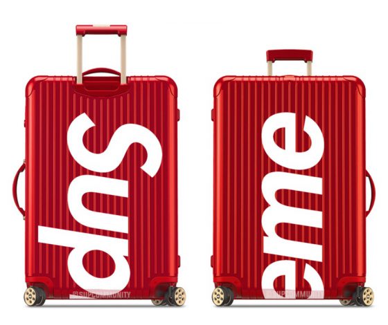 Для хайпбистов-путешественников: Supreme выпускают чемоданы!