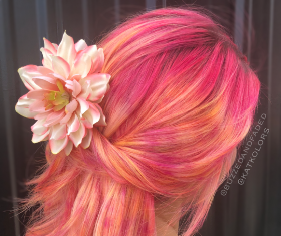 Как дети: придуман новый способ окрашивания – из водяных пистолетов