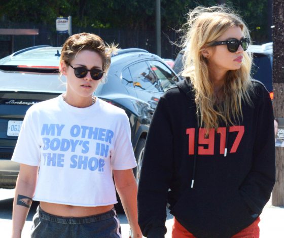 Новый выход Кристен Стюарт и Стеллы Максвелл в Калифорнии