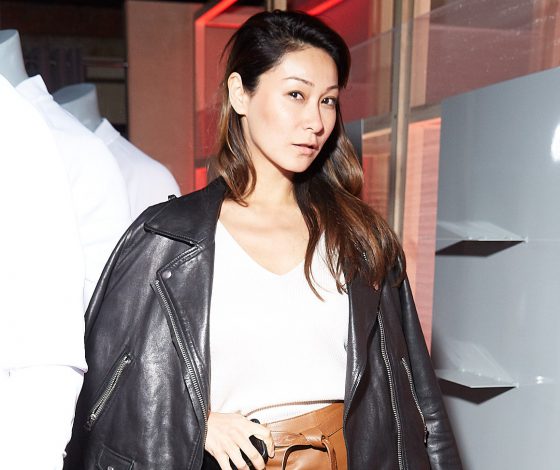 Марина Ким, Екатерина Вилкова и Анастасия Меськова на презентации New Balance Otruska Pack