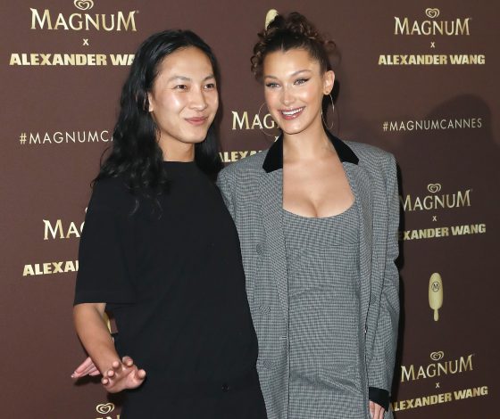 Белла Хадид и Александр Вэнг на вечеринке в Каннах 