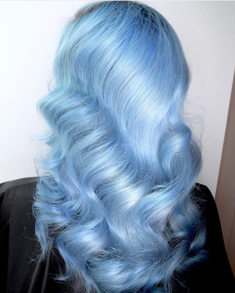 Голубая лагуна краска для волос