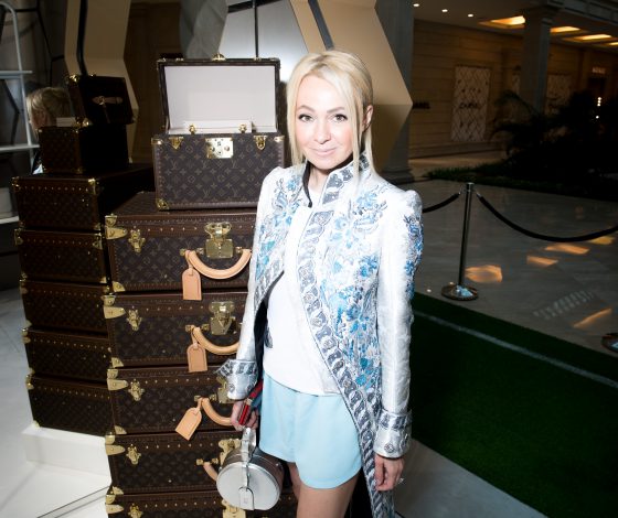 Яна Рудковская, Валерия и Диана Арбенина на открытии первого в России POP UP магазин Louis Vuitton