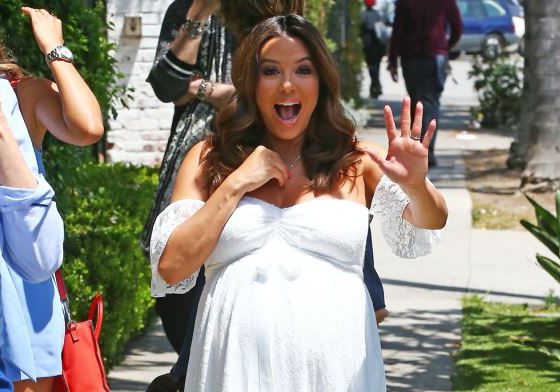 Первое фото сына Евы Лонгории!