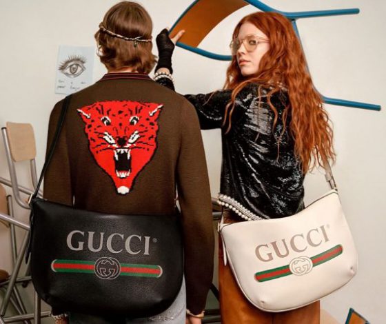 Винтажный логотип Gucci появился в новой коллекции