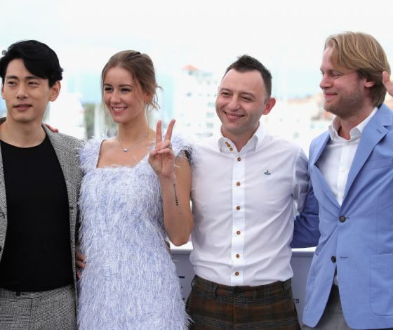 Команда фильма «Лето» на фотоколле в Каннах