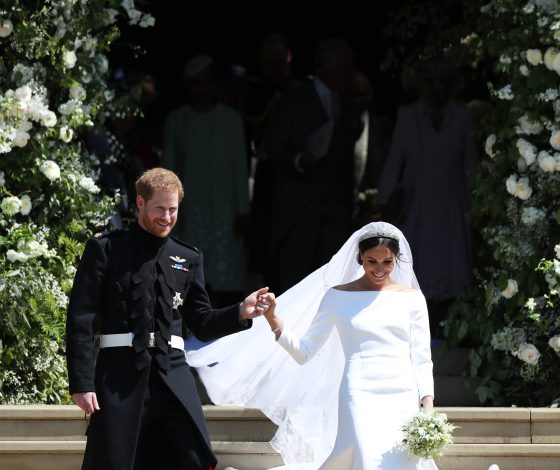 Цифра дня: сколько стоит свадебное платье Меган Маркл?