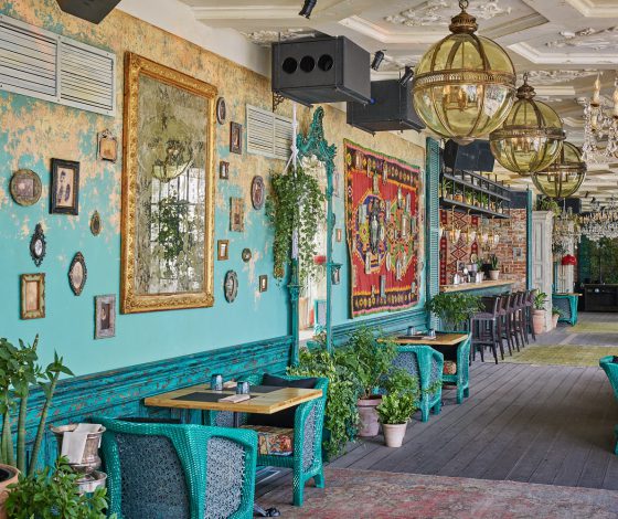 Ресторан «Казбек»: вечеринка по случаю открытия веранды