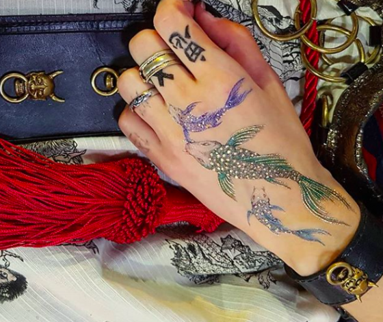 Татуировки в виде рыб: а тебе нравится?