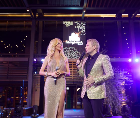 Виктория Лопырева и Николай Басков открыли русский фестиваль в Дубае