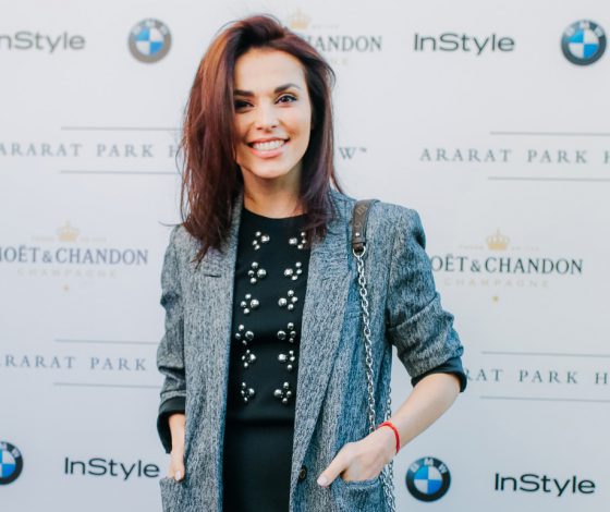 Сати Казанова, Антон Лаврентьев и Андрей Малахов на открытии террасы бара «Консерватория»