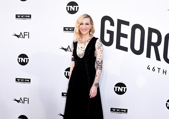 Кейт Бланшетт надела одно и то же платье спустя три года