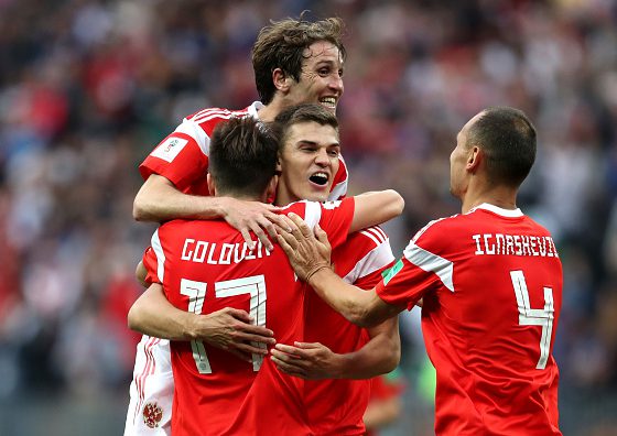 Вторая победа: сборная России по футболу обыграла Словению в отборочном матче на Чемпионате мира