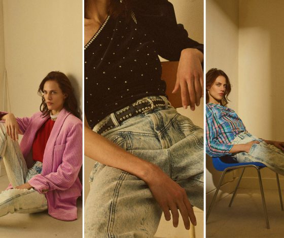 Вареные джинсы снова в моде. Isabel Marant подтверждает!