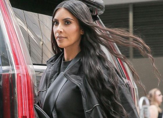 Ким Кардашьян с дочкой и лучшим другом в Нью-Йорке