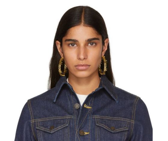 Надо брать: серьги-кольца Versace