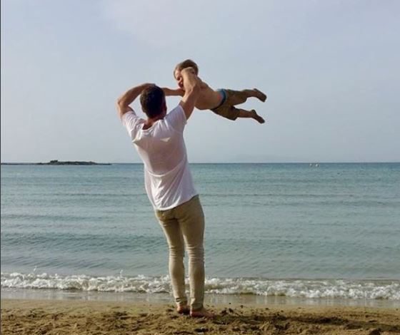 Отец и сын: Дмитрий Шепелев и Платон отдыхают во Флоренции