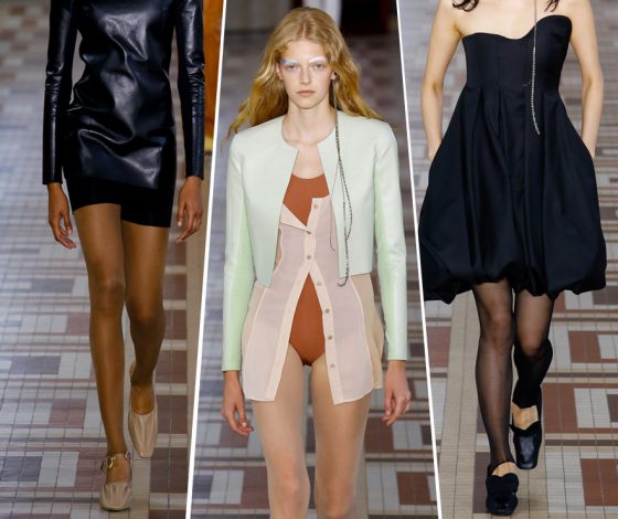 Капроновые рейтузы на показе Acne Studios. Hot or not?