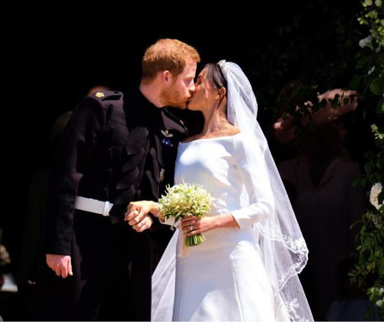 Где сейчас свадебное платье Меган Маркл?