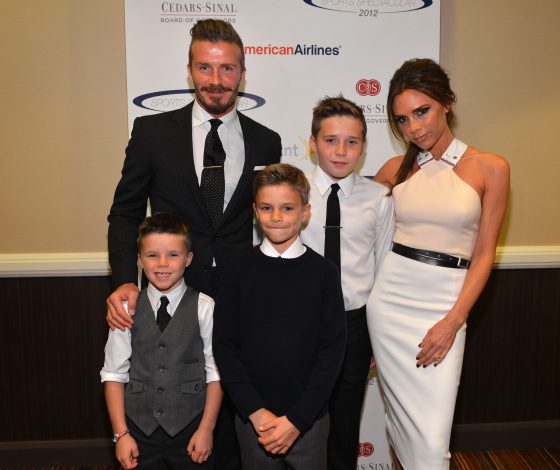 Ромео Бекхэм на «Уимблдоне». И он невероятно похож на Викторию!