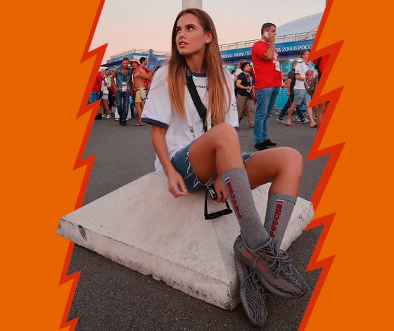 Сколько стоит: кроссовки Yeezy Дарьи Клюкиной