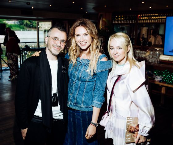 Яна Рудковская и Алена Долецкая на дне рождения главного редактора Harper’s Bazaar Даши Веледеевой