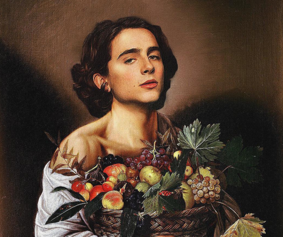 Это надо видеть: Тимоти Шаламе на картинах Рембрандта и Караваджо!